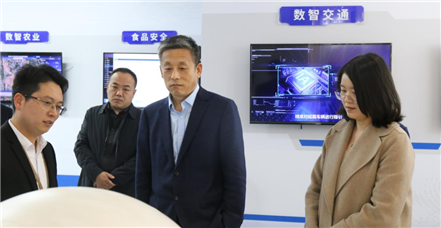 天津市宝坻区副区长孙文秀一行莅临南宫NG28官网集团考察指导