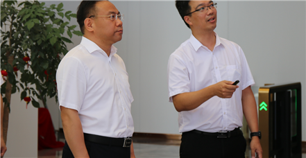 河北省高碑店市委书记贾伟斌莅临南宫NG28官网集团考察指导